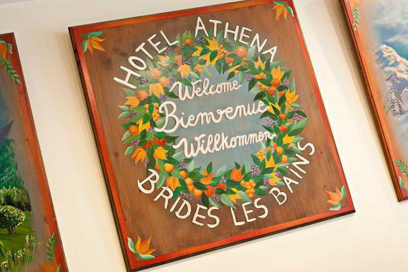 Hotel Athena Brides-les-Bains Eksteriør billede